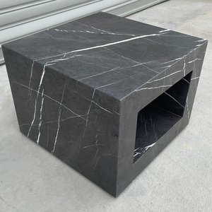 Pietra Grey Marble Coffee Table (NS-131)