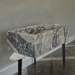 CUSTOM MADE CALACATTA VIOLA BATHROOM SINK (NS-062)
