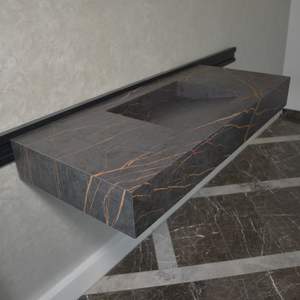 Handcrafted Dekton - Laurent Engineered Porcelain Sink (ES-054)