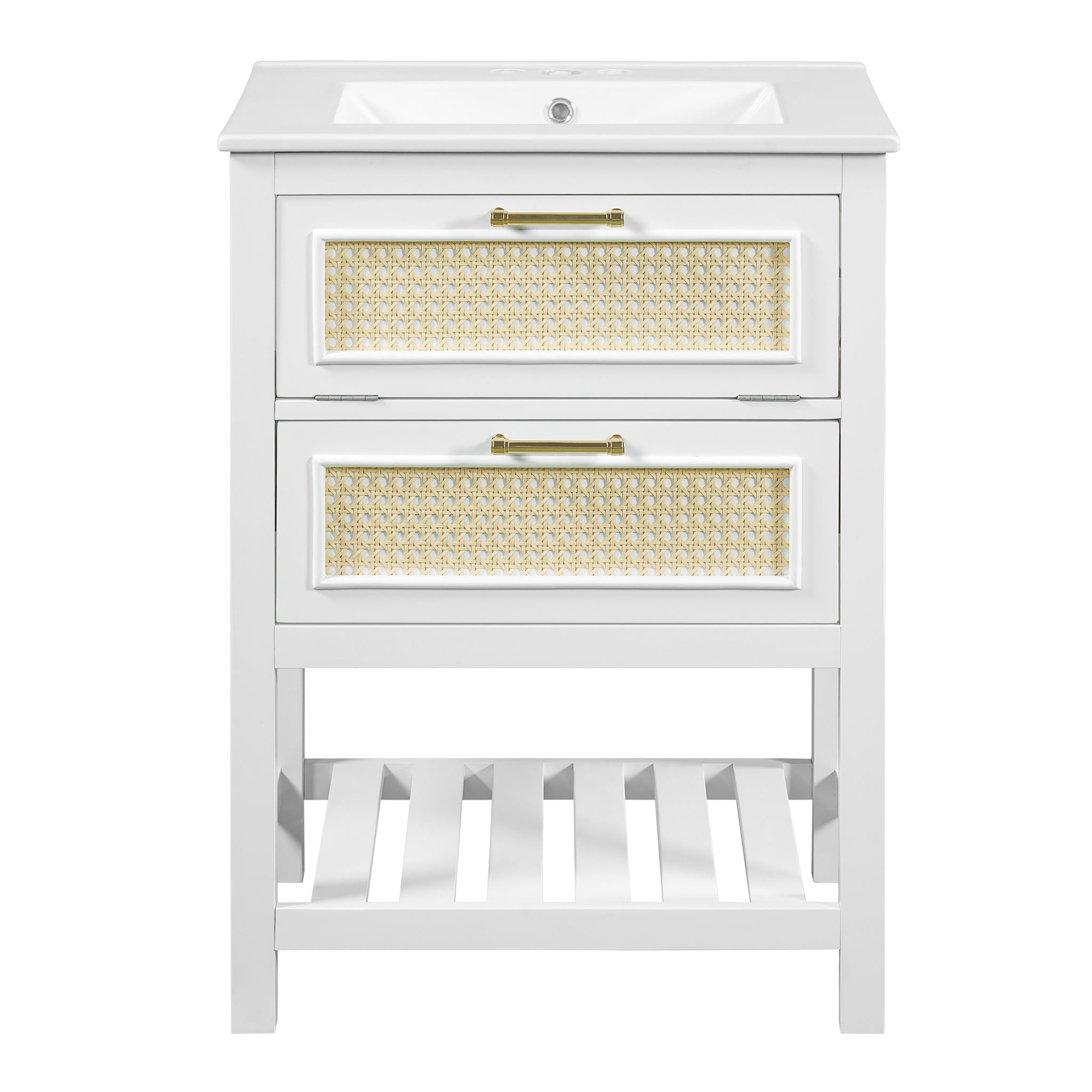 Modern Bathroom Vanity With Integrated Sink