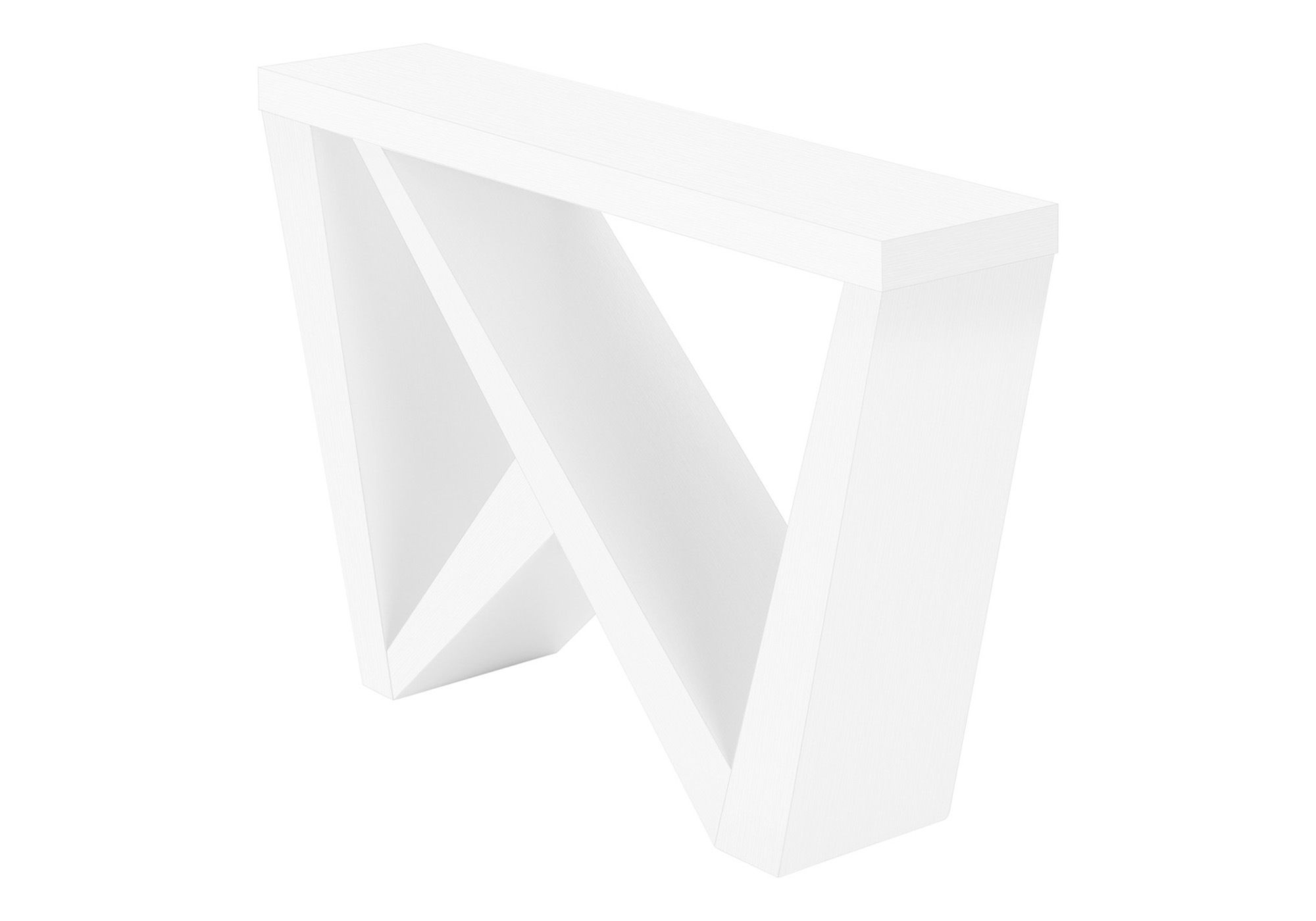 Accent Console Table with Durable Wood Construction - Multiple Colors