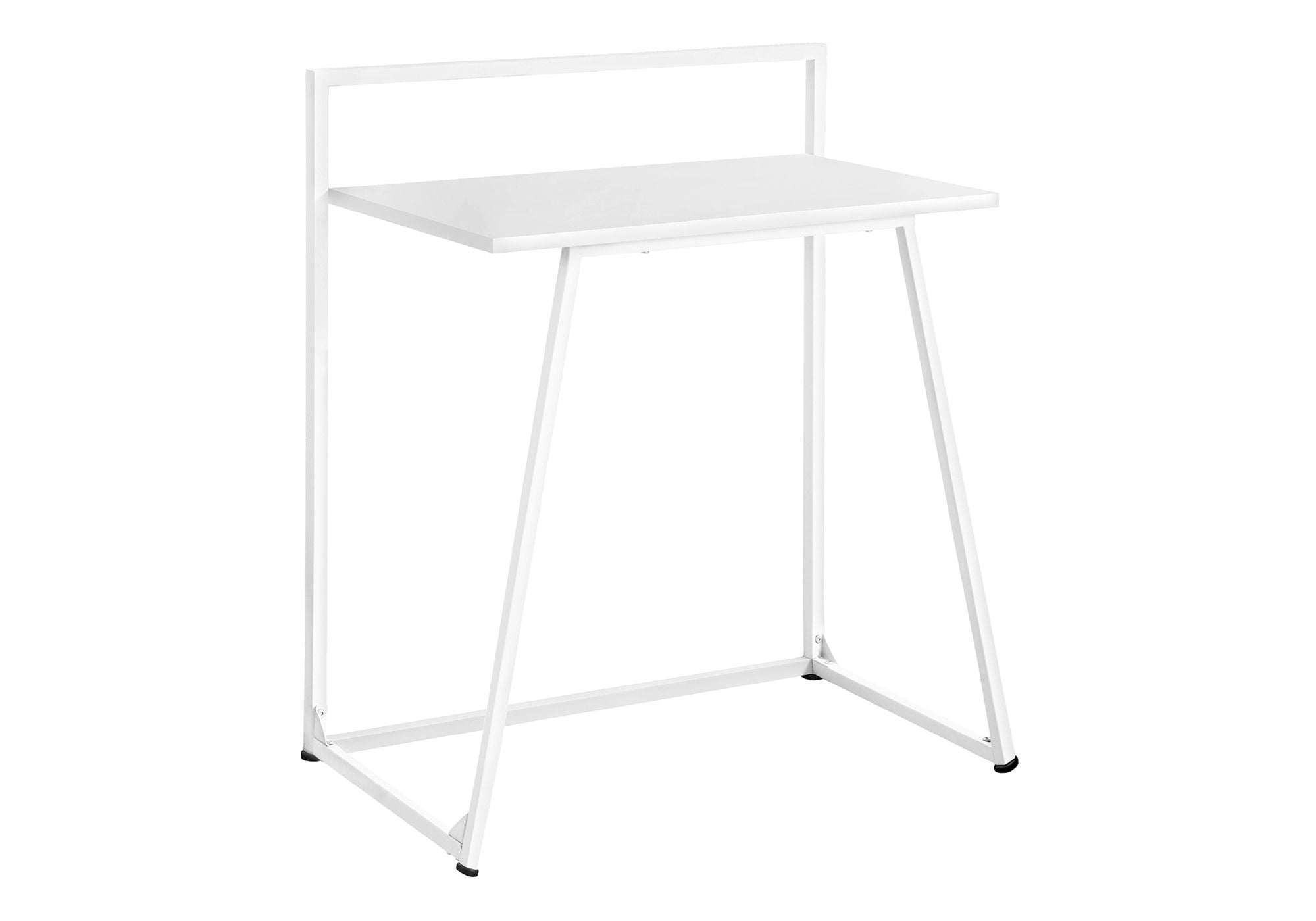 Contemporary & Modern Computer Desk with Wood Laminate Top - Light Brown, Black, or White