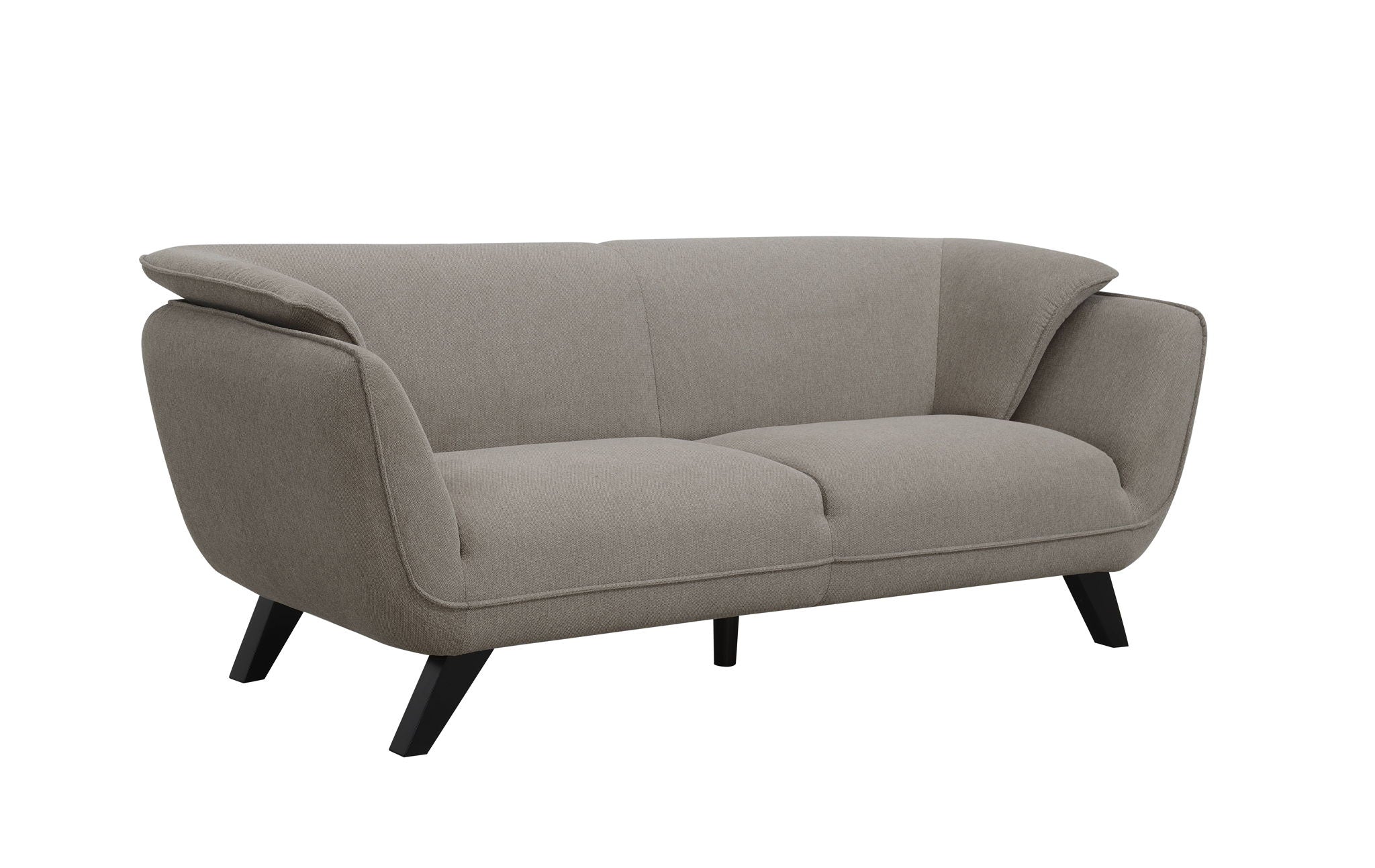 Nayeli Boucle Sofa with Pocket Coil Seating - Gray or Dark Brown