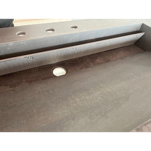 HANDCRAFTED METAL DARK ENGINEERED PORCELAIN SINK (ES-070)