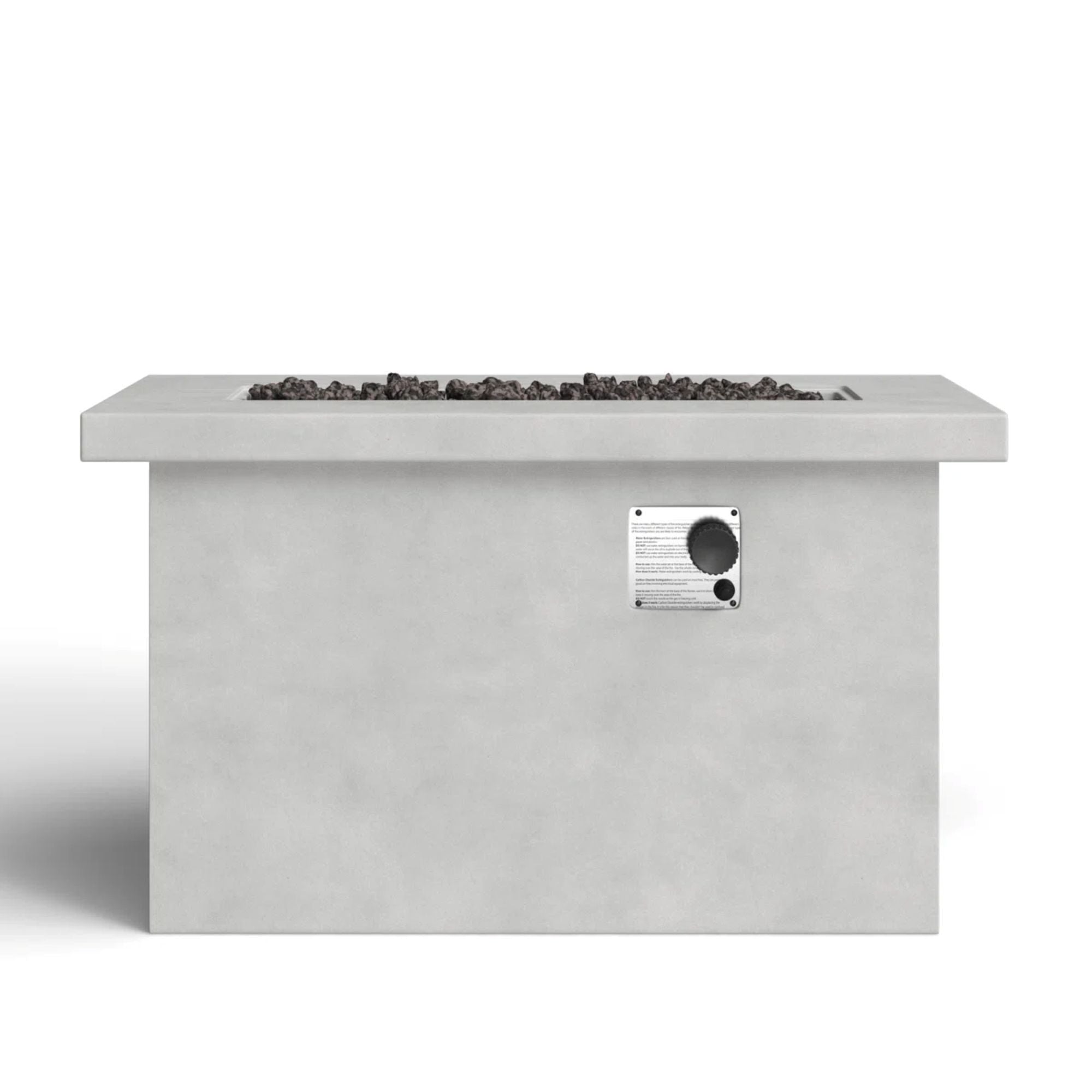Propane / Gas Outdoor Fire Pit Table - Durable Construction