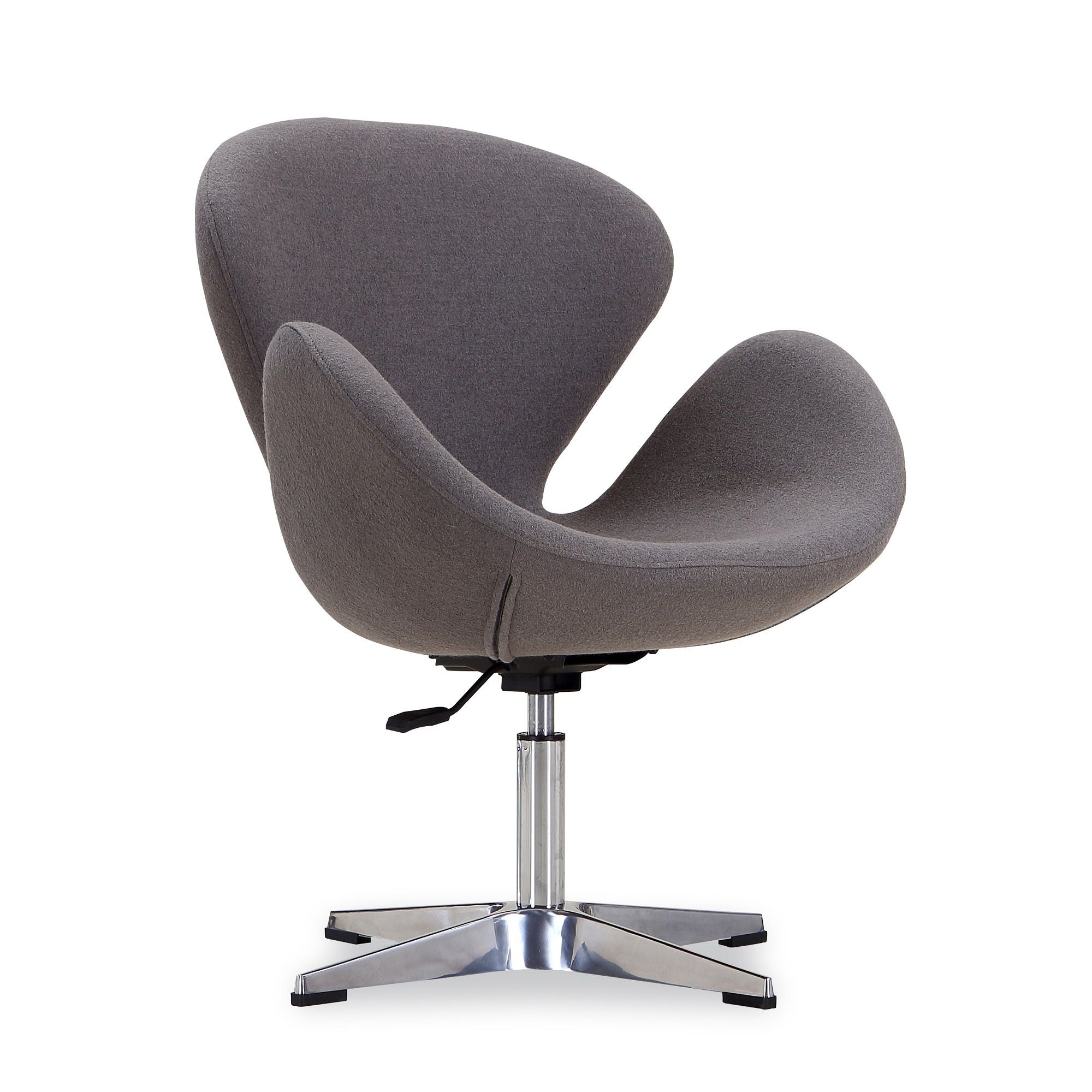 Raspberry Swivel Lounge Chair with 360-Degree Rotation - Multiple Colors
