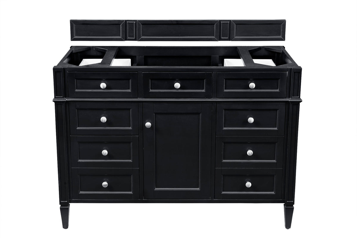 James Martin Brittany 48" Single Bathroom Vanity, Black Onyx