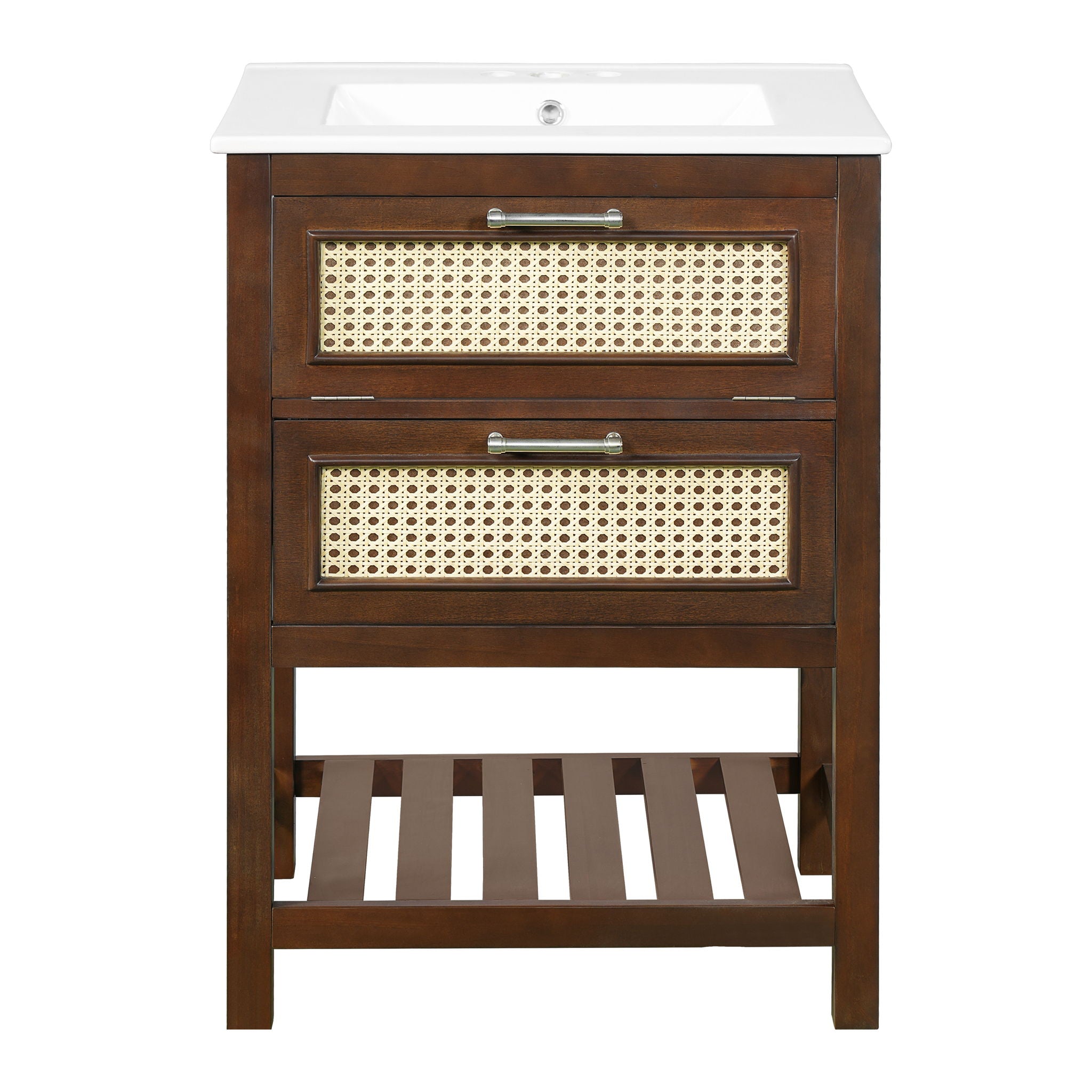 Modern Bathroom Vanity With Integrated Sink