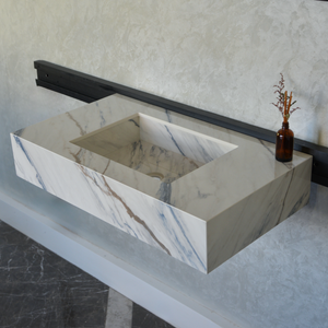 HANDCRAFTED DEKTON ONIRIKA TRANCE ENGINEERED PORCELAIN SINK (ES-035)