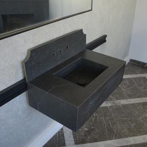 HANDCRAFTED DEKTON LAOS ENGINEERED PORCELAIN SINK (ES-060)