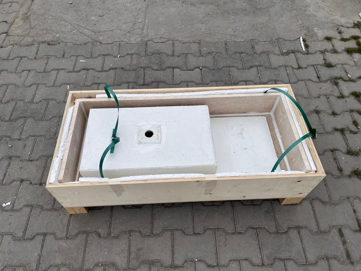 HANDCRAFTED CUSTOM TRAVERTINE SINK (TR-060)