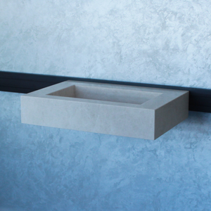 HANDCRAFTED LIGHT PEARL CUSTOM MARBLE SINK (NS-036)