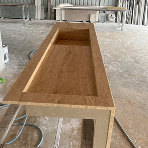 HANDCRAFTED CUSTOM TRAVERTINE SINK - 6 (TR-145)