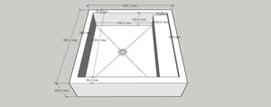 Handmade Infinity Chianca Di Ostuni Porcelain Sink: Marble Look, Custom Bathroom Vanity (ES-048)