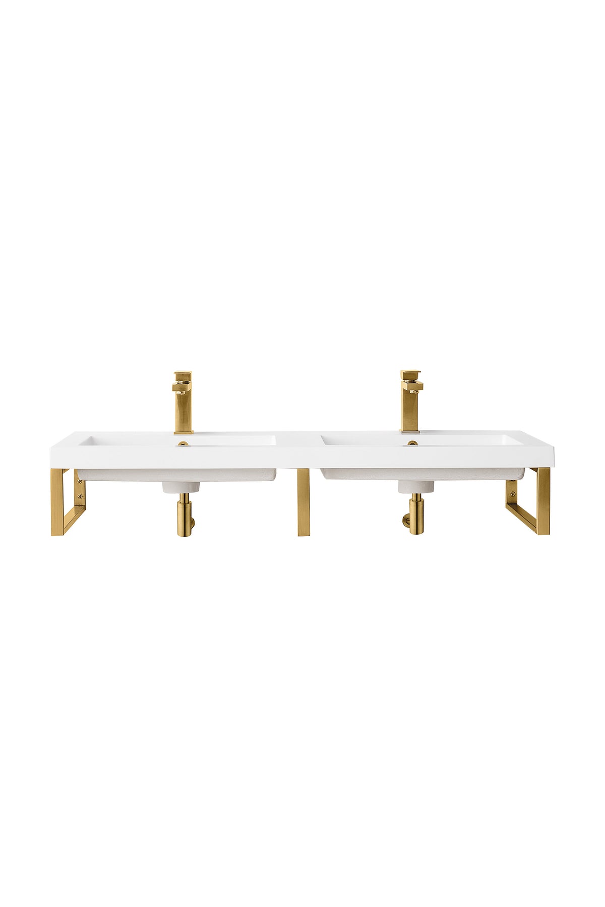 James Martin Boston 18" Floating Wall Bracket, Radiant Gold