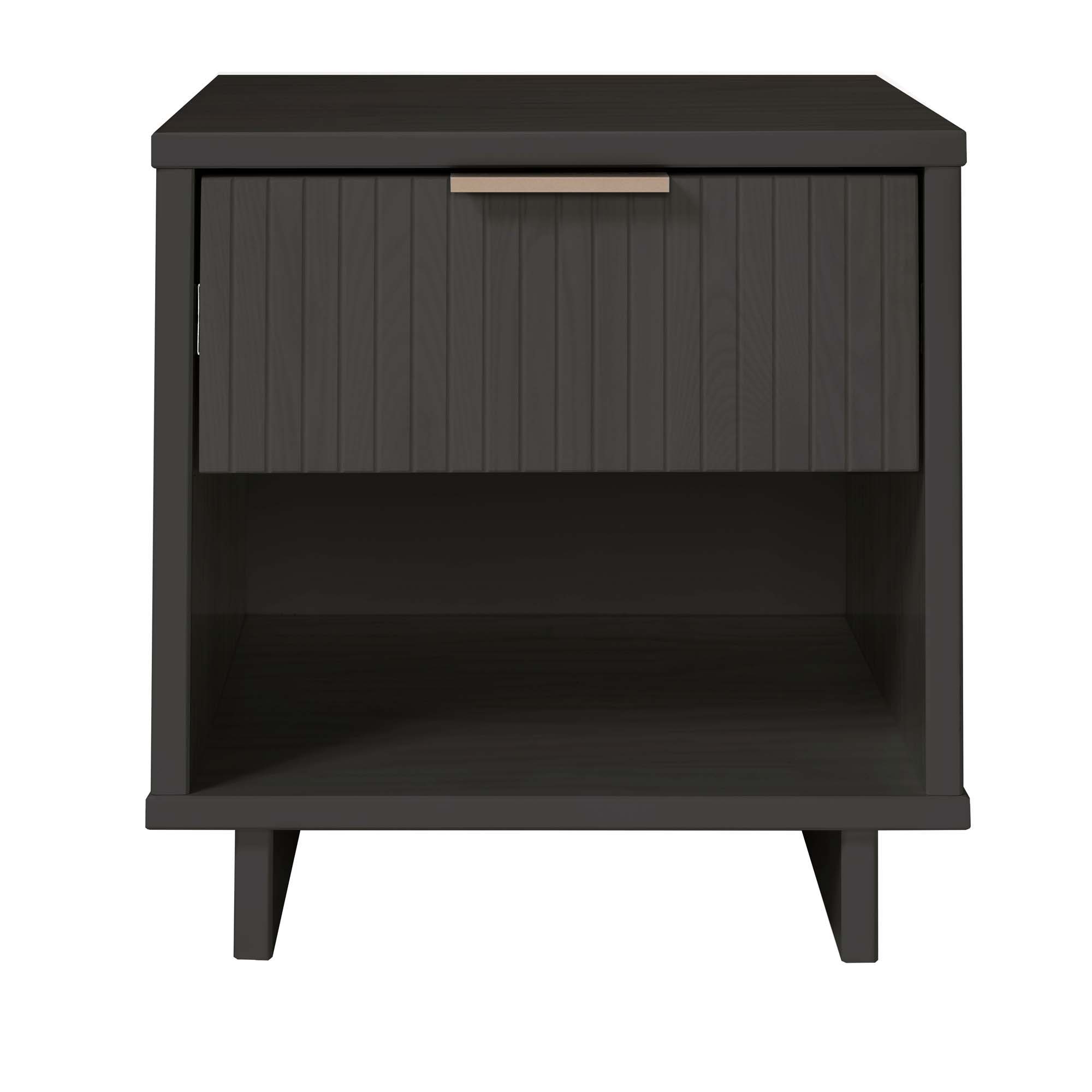 Granville Nightstand with 1 Drawer - Solid Wood Modern Accent Nightstand - Multiple Colors
