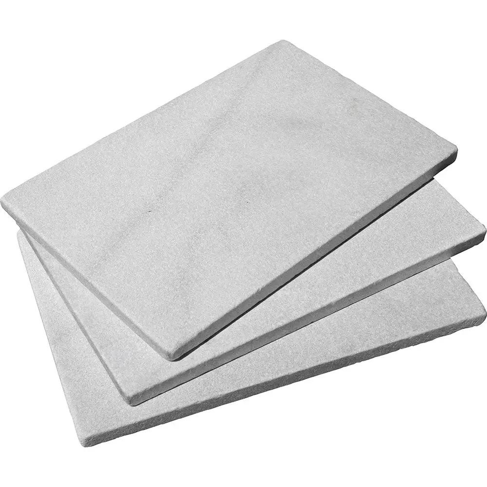 Bianco Turco Fine Picked Bullnose Marble Pool Coping 12x24 5cm