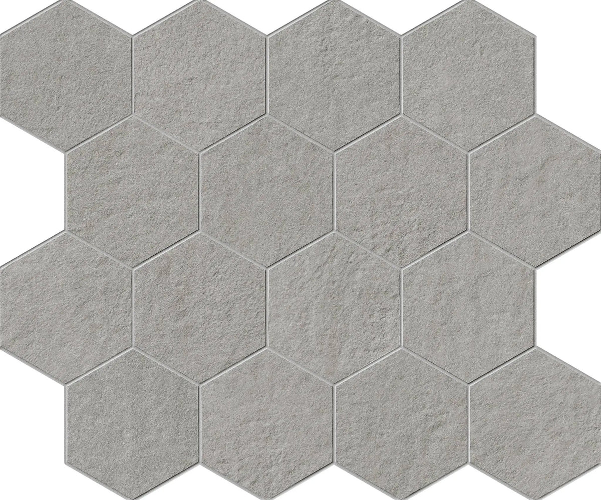 Bluestone Thermal Blue Select Mosaic D Look Porcelain Mosaics 12x10