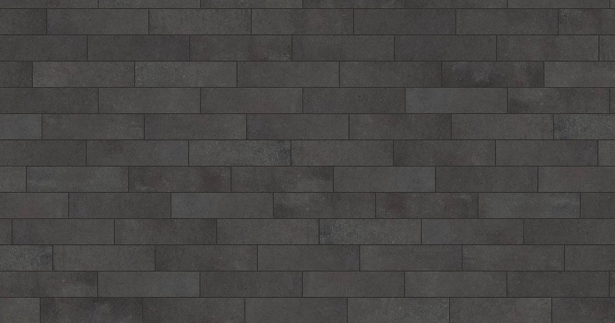 Brick World Soho Black Look Porcelain Tiles 3x12