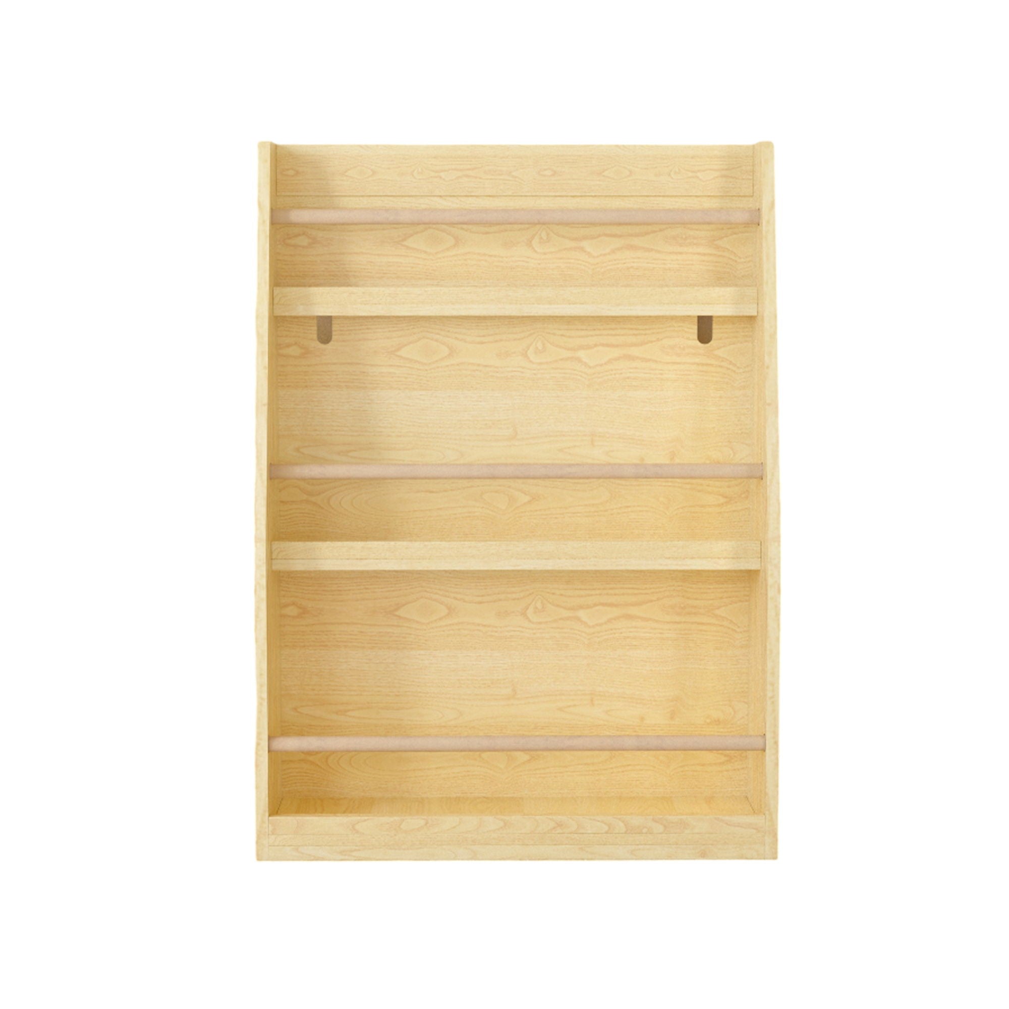 3 Tier Book Shelf with Compact Storage - Multiple Colors