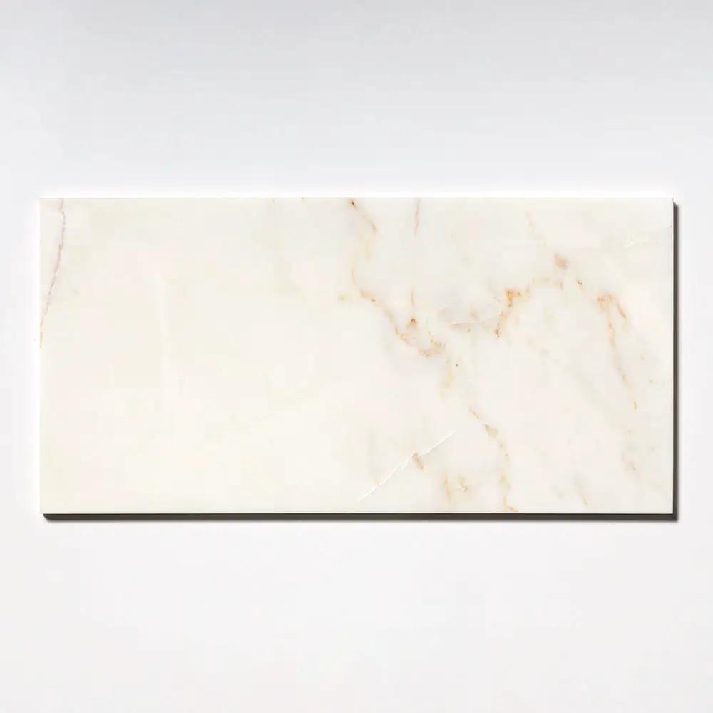 Calacatta Cremo Honed Marble Tiles 12x24