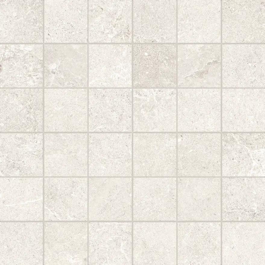 Charleston White Mosaic A Porcelain Mosaics 12x12