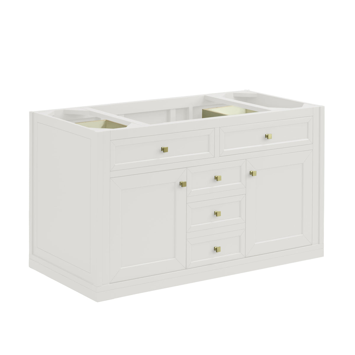James Martin Chicago 48" Single Vanity Cabinet, Glossy White