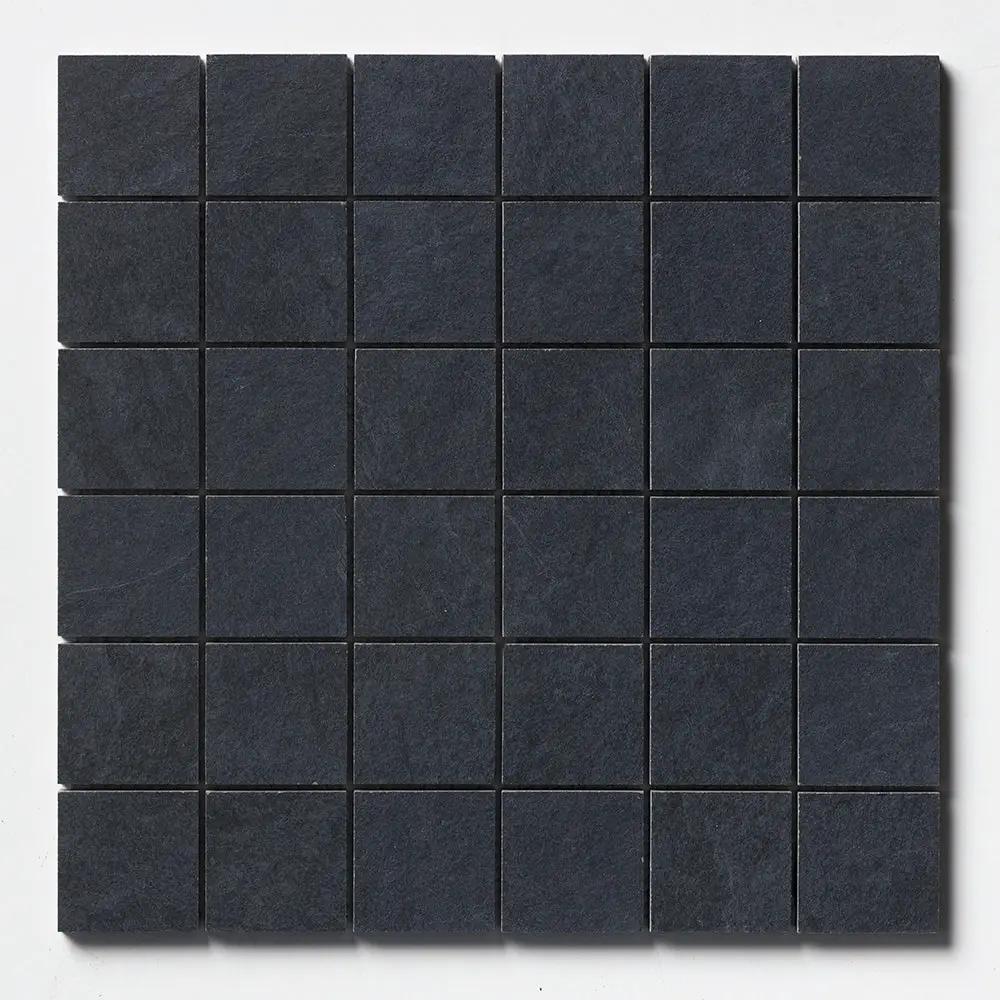 Dark Flow Matte 2x2 Porcelain Mosaics 12x12