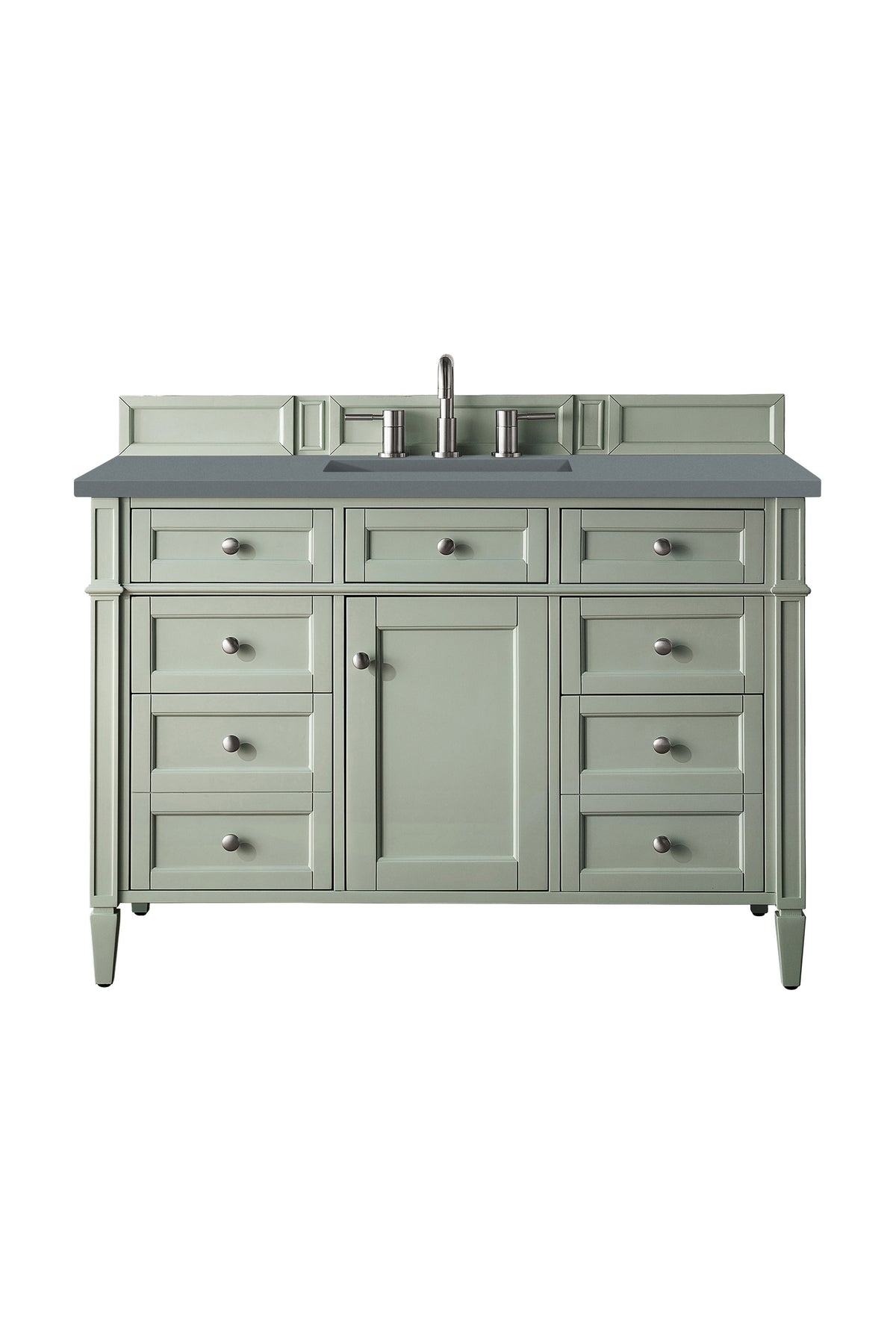 James Martin Brittany 48" Single Bathroom Vanity, Sage Green