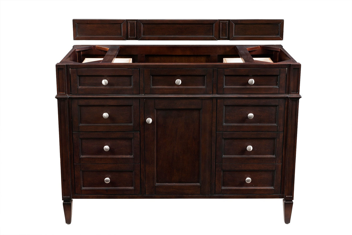 James Martin Brittany 48" Single Bathroom Vanity, Burnished Mahogany