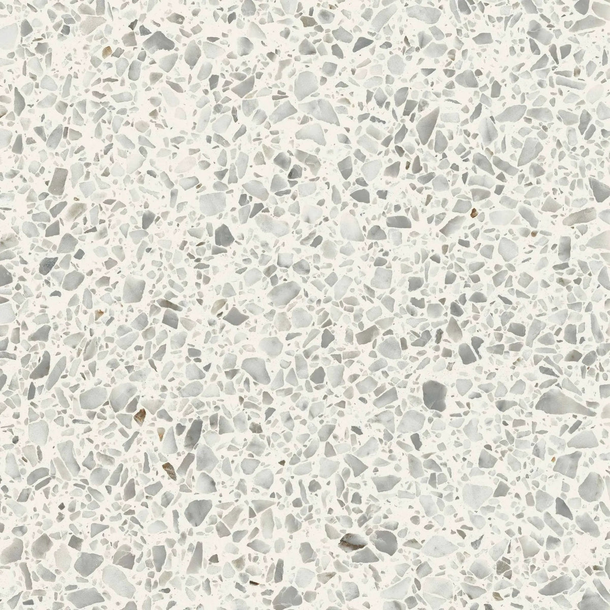 Elite Diamond White Anti-Slip Terrazzo Look Porcelain Tiles 24x24