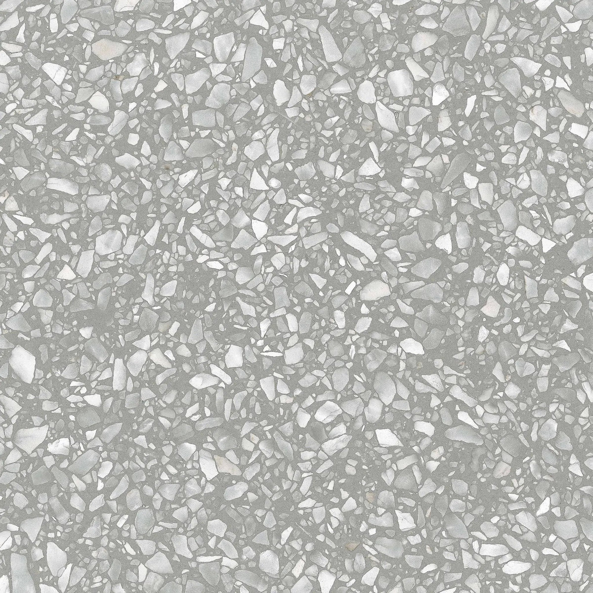 Elite Fashion Grey Anti-Slip Terrazzo Look Porcelain Tiles 24x24
