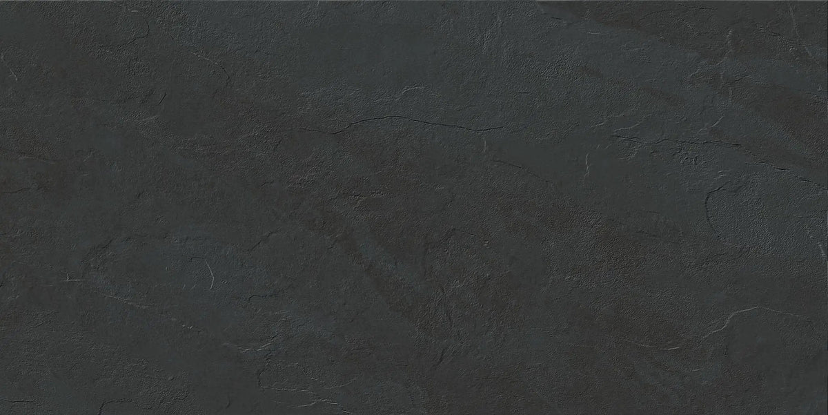 Essence Montauk Black Anti-Slip Grip Porcelain Tiles 24x48