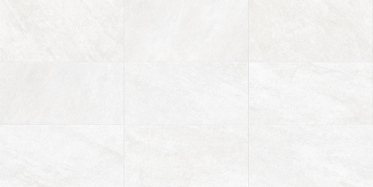 Explore Arctic White Anti-Slip Grip Quartz Look Porcelain Tiles 12x24