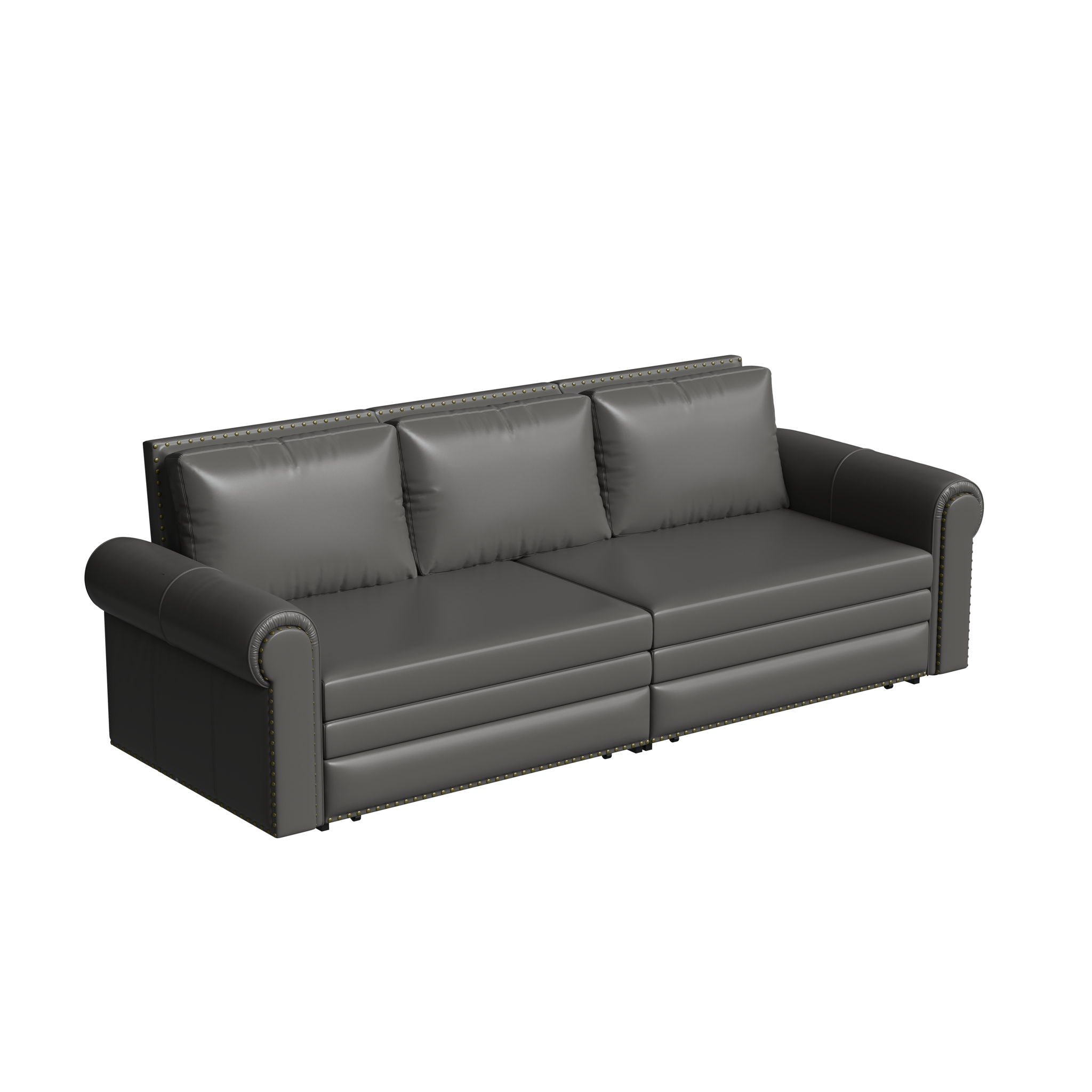 Chesterfield Sleeper Sofa with Pull Out Bed - Multiple Colors