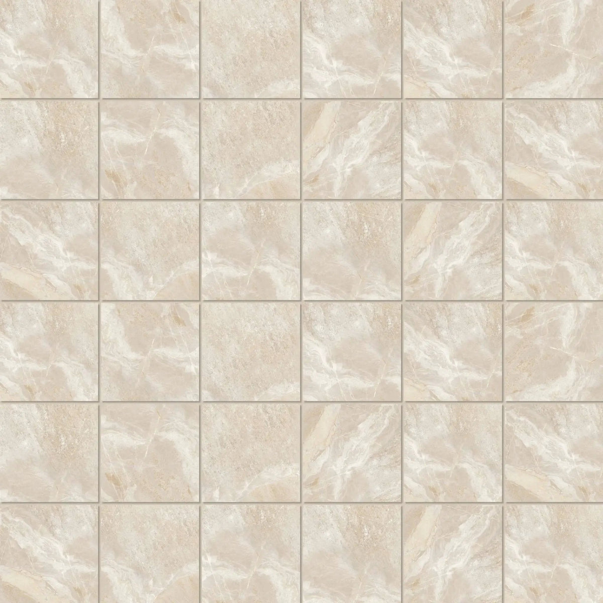 Barcelona Gold Mosaic A Travertine Look Porcelain Mosaics 12x12