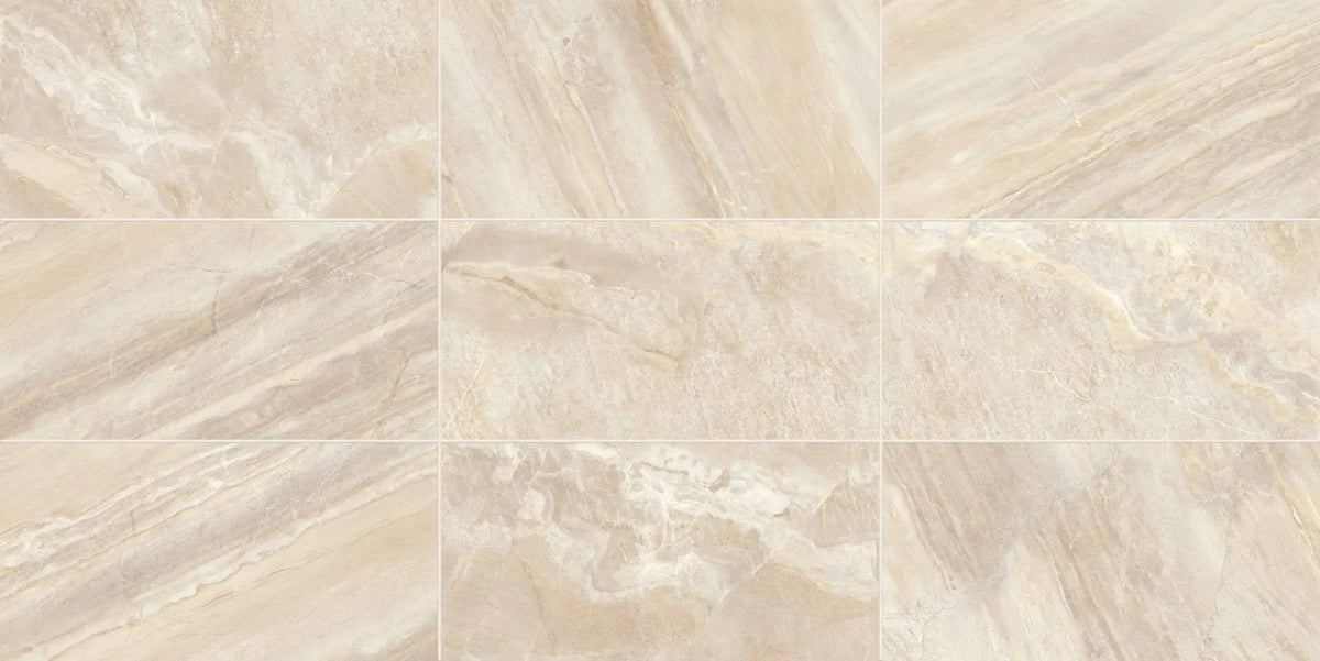 Barcelona Gold Mosaic A Travertine Look Porcelain Mosaics 12x12