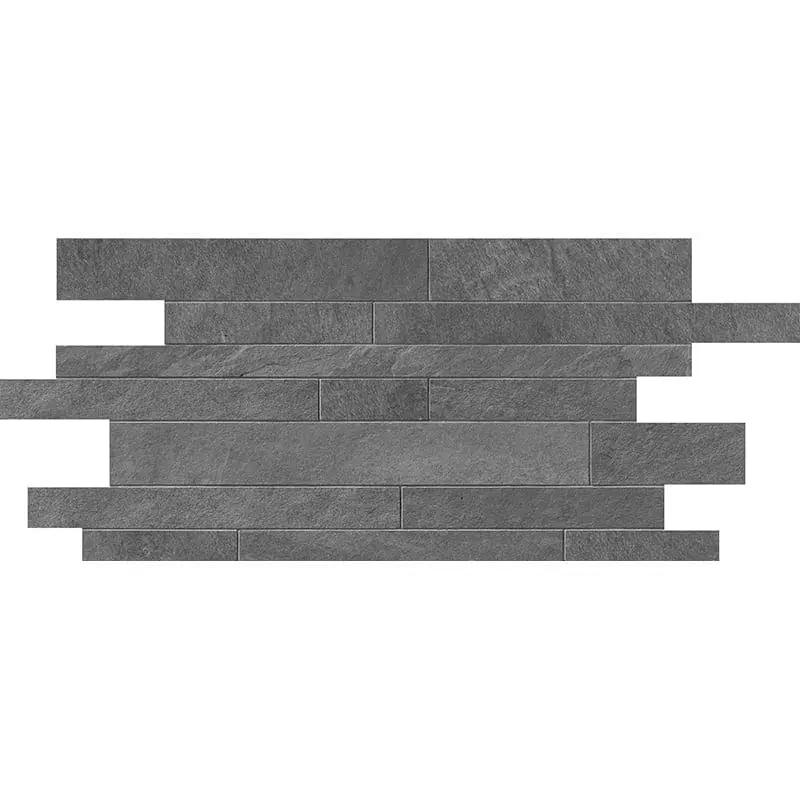 Gray Flow Matte Muretto Porcelain Mosaics 12x24