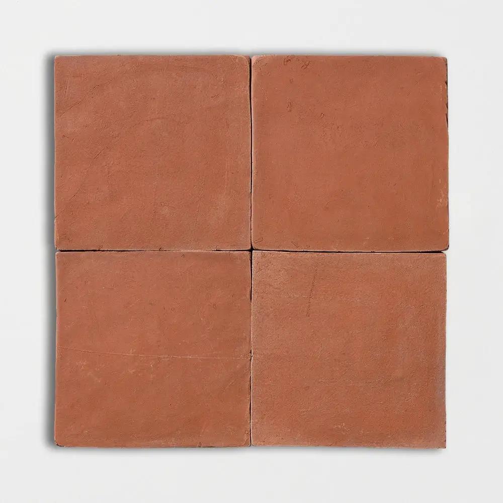 Handmade Cotto Dark Natural Terracotta Tiles 6x6