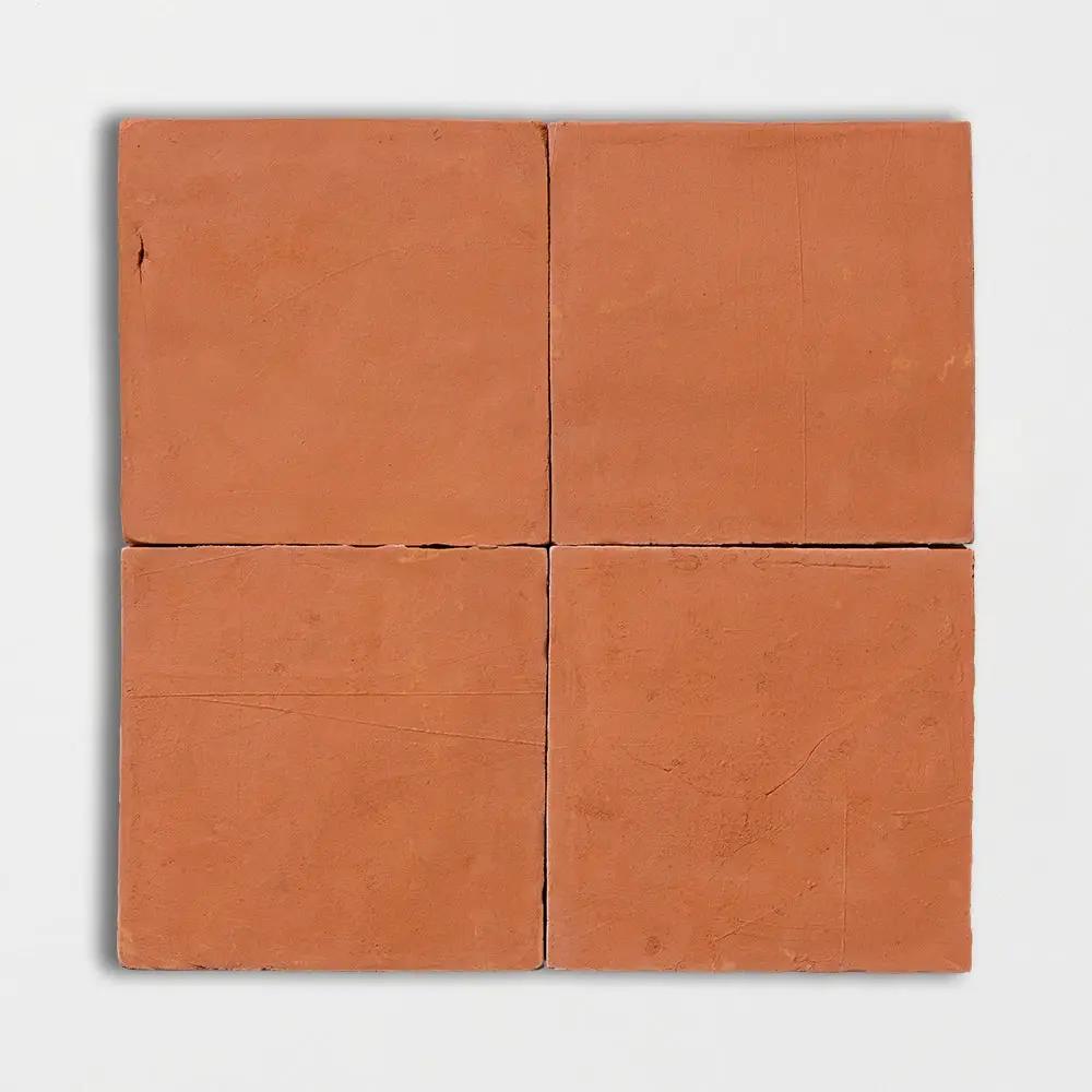 Handmade Cotto Light Natural Terracotta Tiles 6x6