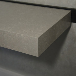 HANDCRAFTED CUSTOM GRAY QUARTZ SINK (QU-099)