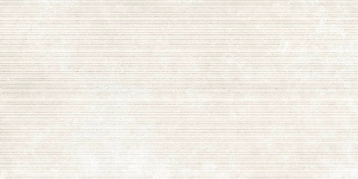 Veneer World Atelier Frame Line International White Limestone Look Porcelain Accent Tiles 24x48