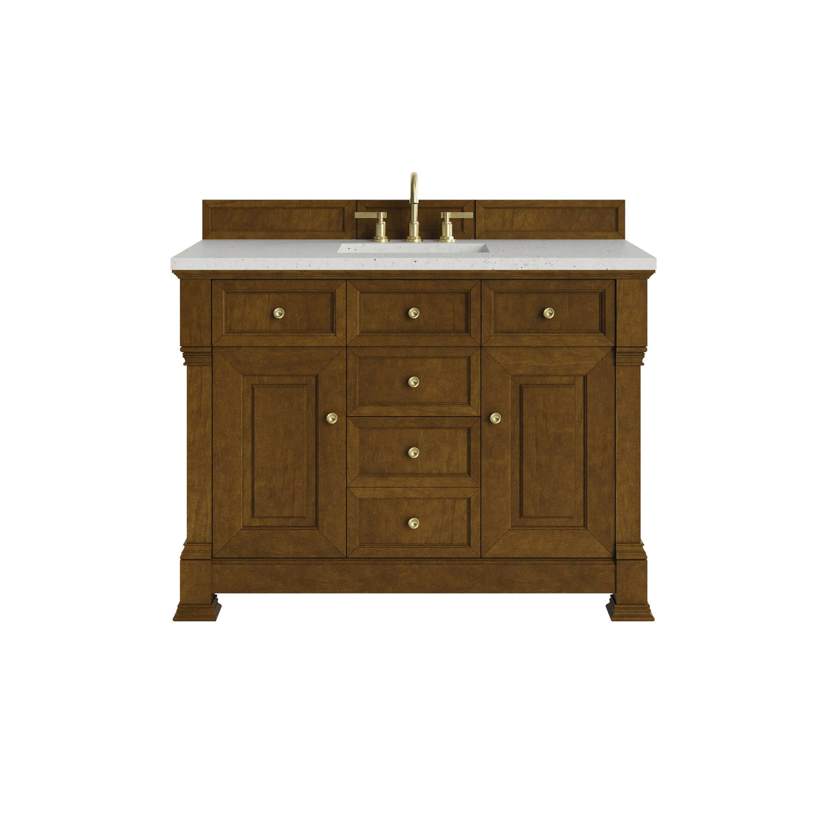 James Martin Brookfield 48" Single Bathroom Vanity, Honey Oak