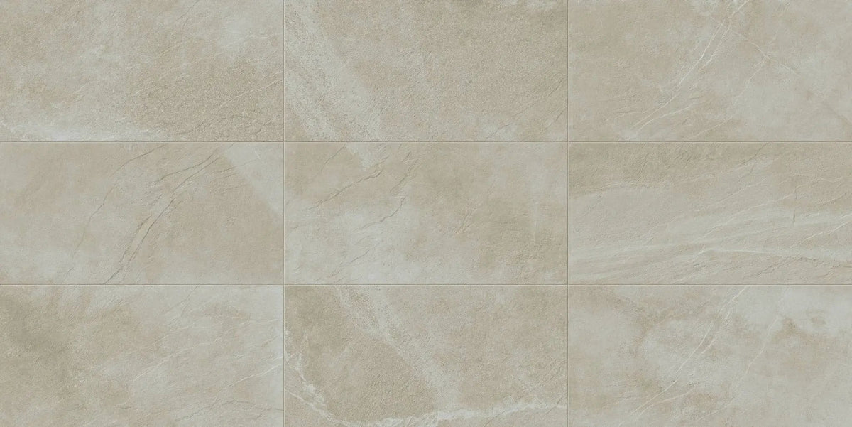 Journey Cozy Beige Stone Look Porcelain Tiles 12x24