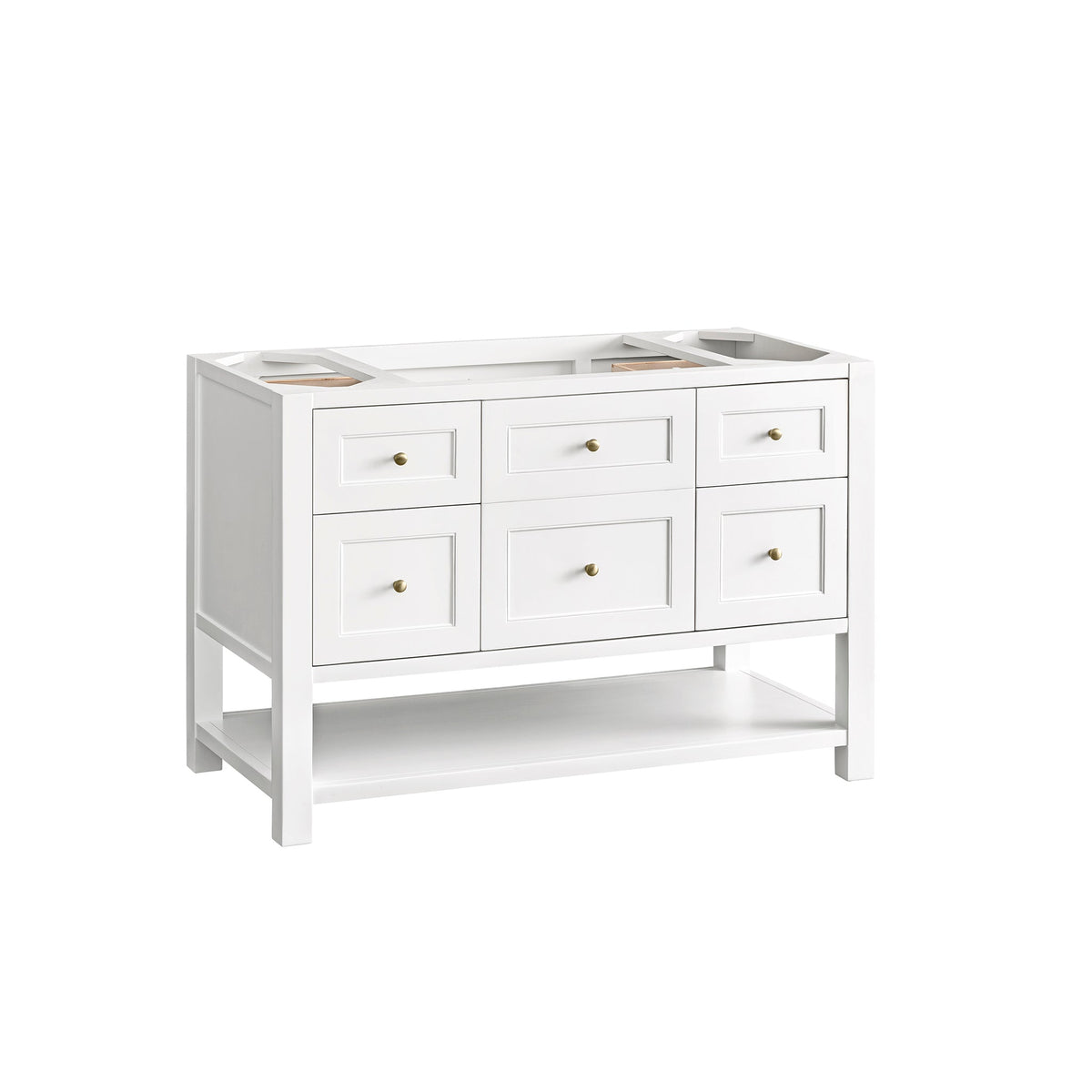 James Martin Breckenridge 48" Single Bathroom Vanity, Bright White