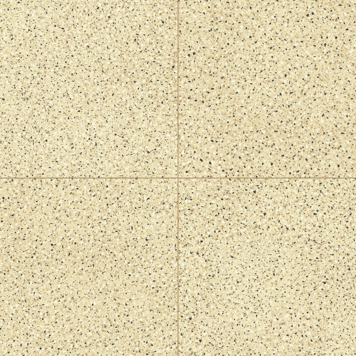 Elite Color Gold Anti-Slip Terrazzo Look Porcelain Tiles 24x24