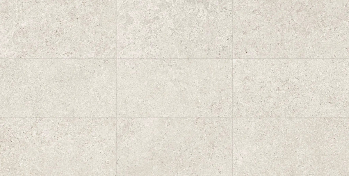 Mood Frost Anti-Slip Grip Limestone Look Porcelain Tiles 24x48