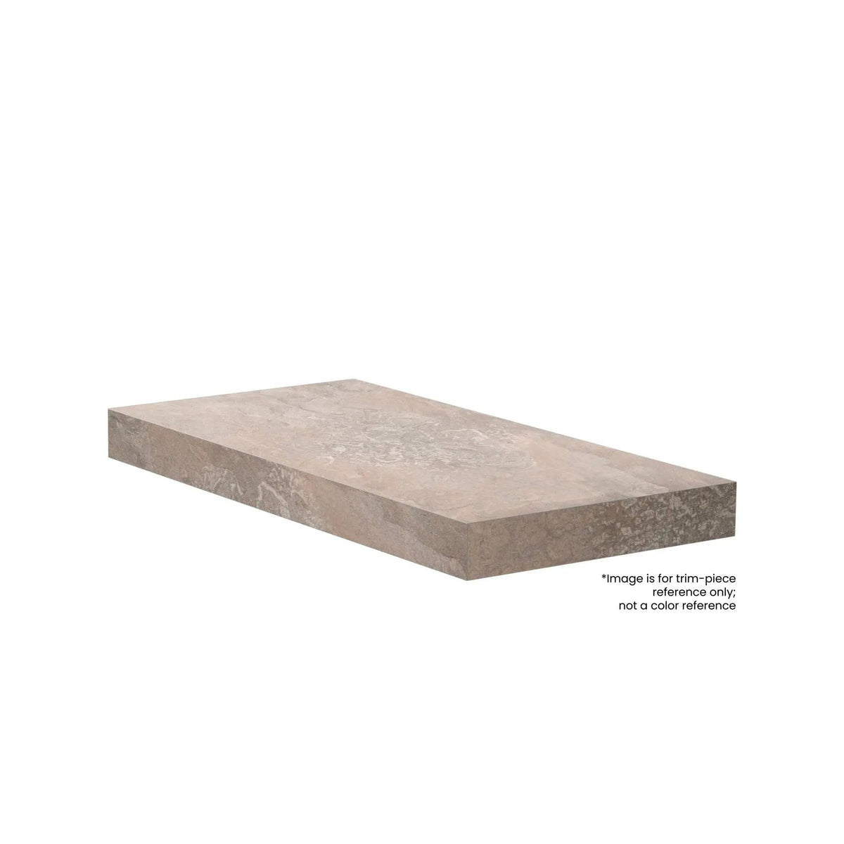 Frontier20 Michelangelo Extra White L Shape Corner Closure Right Marble Look Porcelain Moldings 12x24