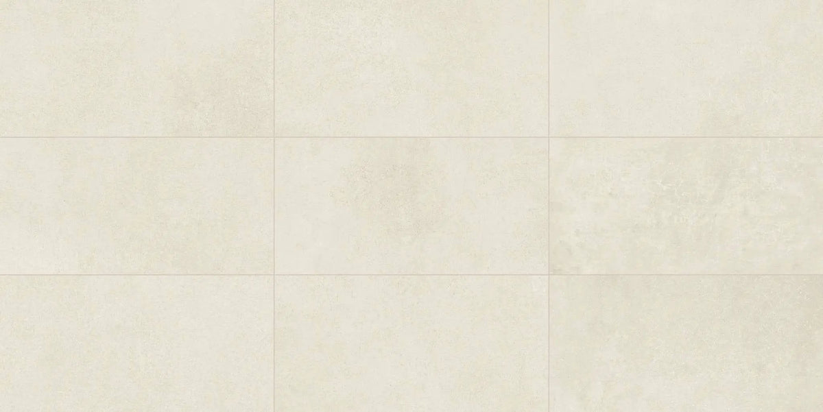 Made.in Freedom White Anti-Slip Grip Concrete Look Porcelain Tiles 12x24