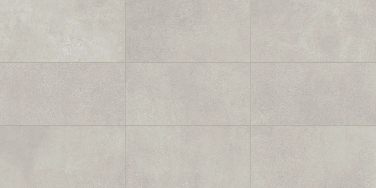 Made.in Passion Silver Anti-Slip Grip Concrete Look Porcelain Tiles 12x24